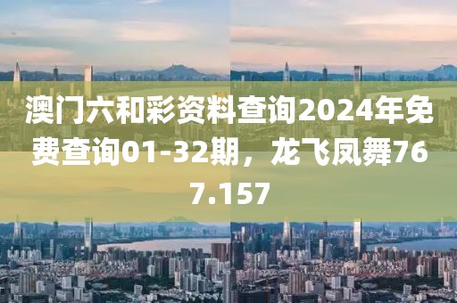 澳门六和彩资料查询2024年免费查询01-32期，龙飞凤舞767.157