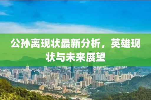 公孙离现状最新分析，英雄现状与未来展望