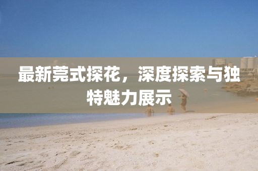 最新莞式探花，深度探索与独特魅力展示