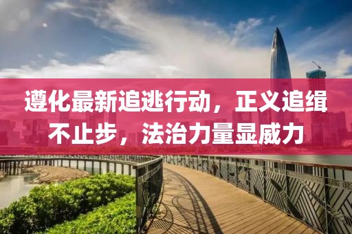 遵化最新追逃行动，正义追缉不止步，法治力量显威力