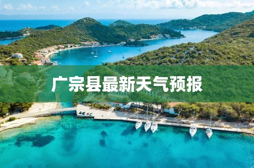 广宗县最新天气预报