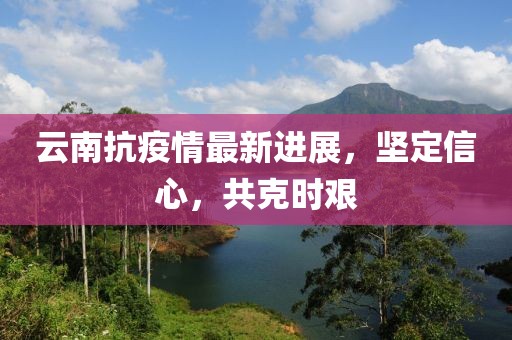 云南抗疫情最新进展，坚定信心，共克时艰