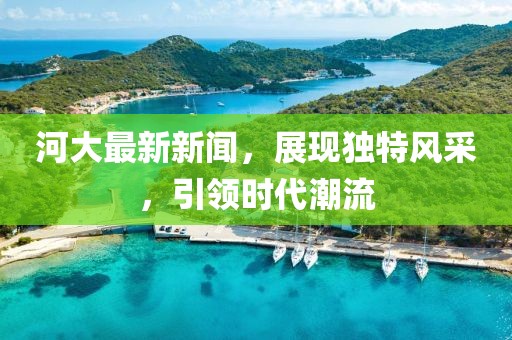 河大最新新闻，展现独特风采，引领时代潮流