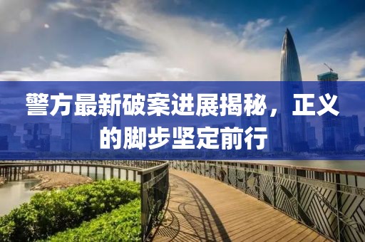 警方最新破案进展揭秘，正义的脚步坚定前行