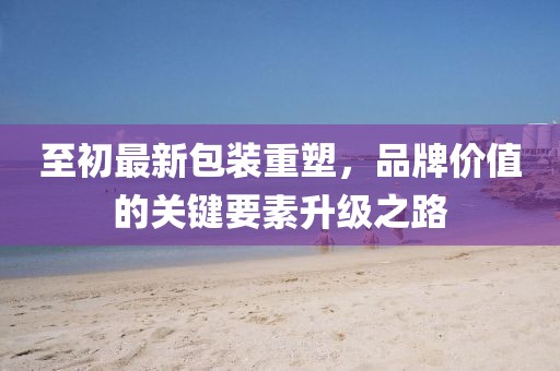 至初最新包装重塑，品牌价值的关键要素升级之路