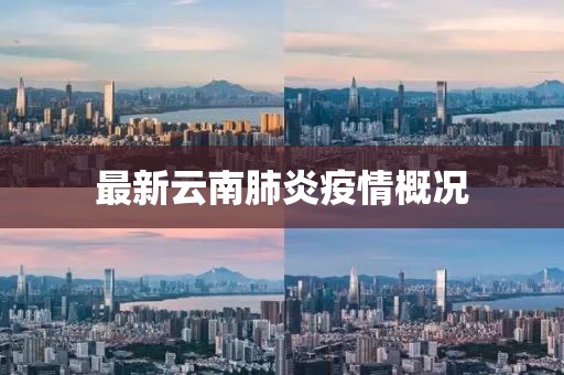 最新云南肺炎疫情概况