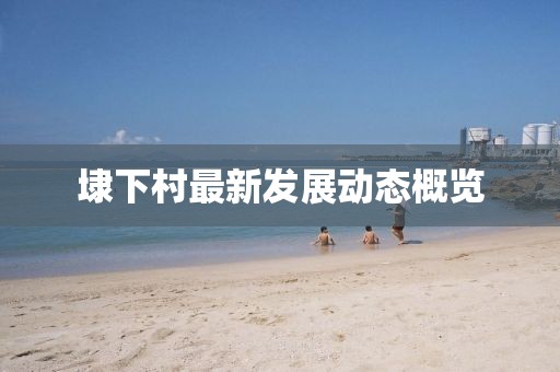 埭下村最新发展动态概览