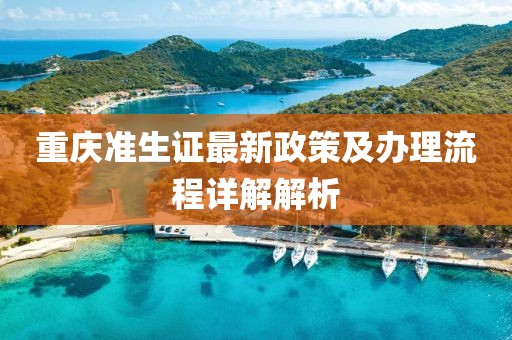 重庆准生证最新政策及办理流程详解解析