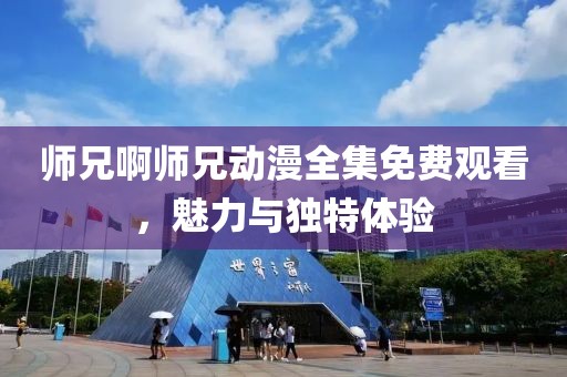 师兄啊师兄动漫全集免费观看，魅力与独特体验