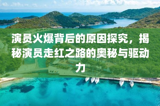 演员火爆背后的原因探究，揭秘演员走红之路的奥秘与驱动力