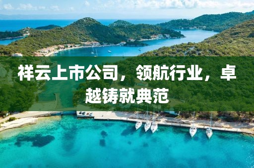 祥云上市公司,领航行业,卓越铸就典范