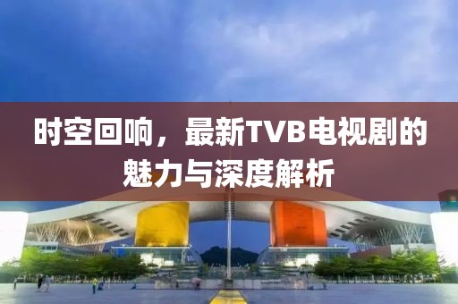 时空回响，最新TVB电视剧的魅力与深度解析