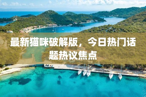 最新猫咪破解版，今日热门话题热议焦点