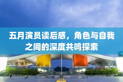五月演员读后感，角色与自我之间的深度共鸣探索