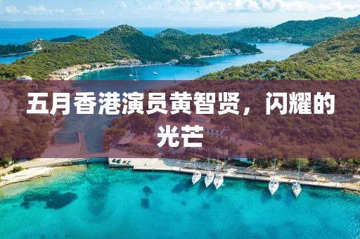 五月香港演员黄智贤，闪耀的光芒