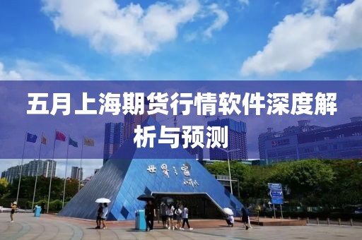 五月上海期货行情软件深度解析与预测