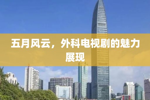 五月风云,外科电视剧的魅力展现