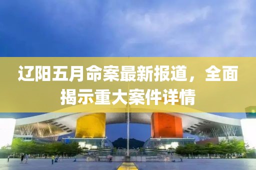 辽阳五月命案最新报道，全面揭示重大案件详情