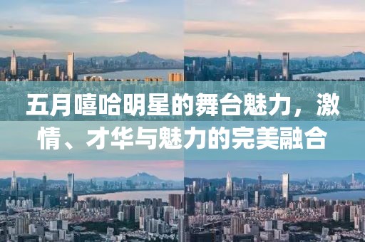 五月嘻哈明星的舞台魅力,激情、才华与魅力的完美融合