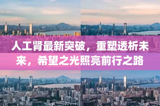 人工肾最新突破，重塑透析未来，希望之光照亮前行之路