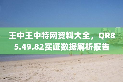 王中王中特网资料大全，QR85.49.82实证数据解析报告