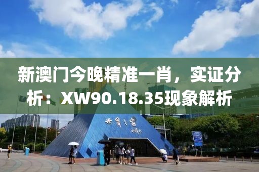 新澳门今晚精准一肖，实证分析：XW90.18.35现象解析