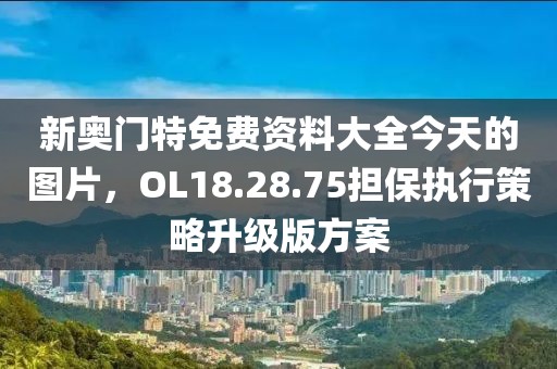 新奥门特免费资料大全今天的图片，OL18.28.75担保执行策略升级版方案