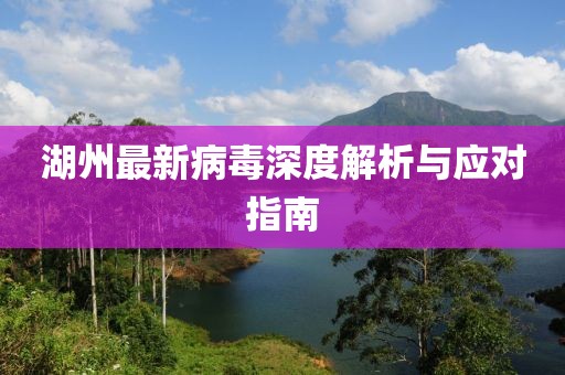 湖州最新病毒深度解析与应对指南