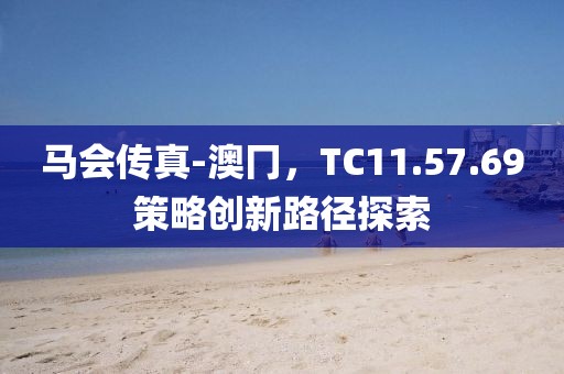 马会传真-澳冂，TC11.57.69策略创新路径探索