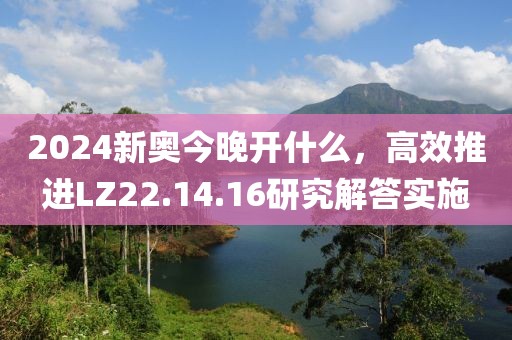 2024新奥今晚开什么，高效推进LZ22.14.16研究解答实施