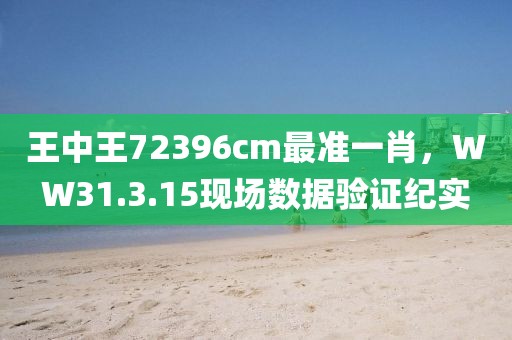 王中王72396cm最准一肖，WW31.3.15现场数据验证纪实
