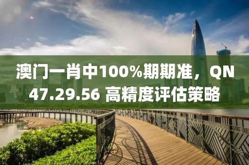 澳门一肖中100%期期准，QN47.29.56 高精度评估策略